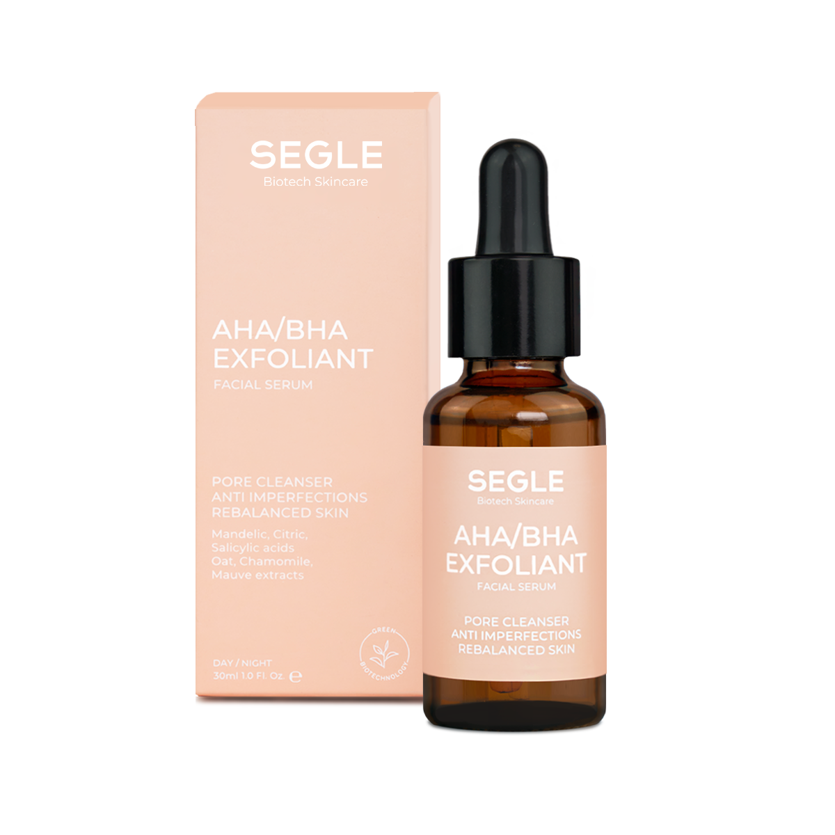 AHA/BHA Sérum Exfoliante SEGLE, Sérum para Acné e imperfecciones · Piel mixta/grasa