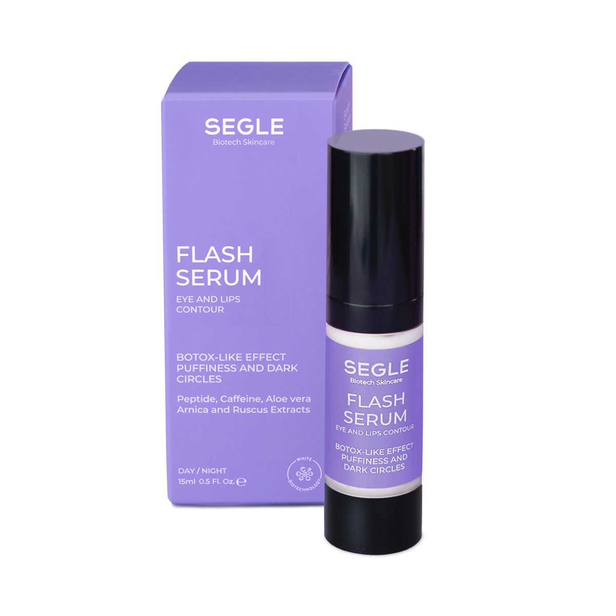 Flash Sérum Contorno de Ojos y Labios SEGLE, Contorno de ojos y labios para Antiedad · Antiojeras · Contorno de ojos