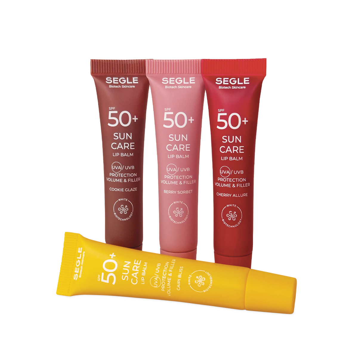 Lip Balms SPF 50+ SEGLE, Bálsamo labial para Labios · Protección solar · Todos