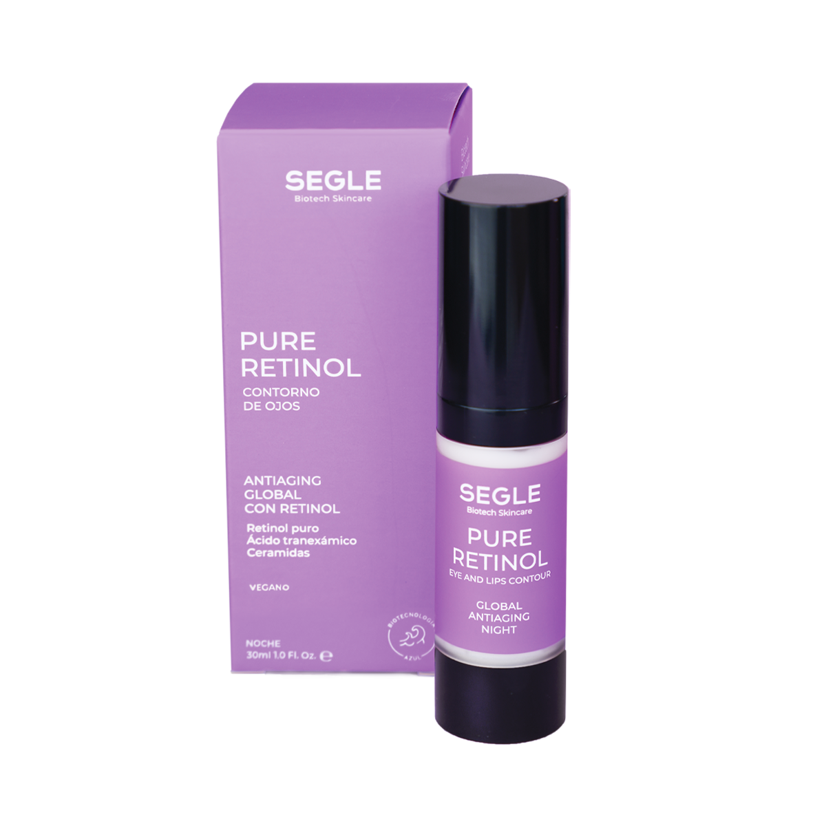 Pure Retinol Contorno de Ojos SEGLE, Contorno de ojos y labios para Antiedad · Contorno de ojos · Ojeras y bolsas