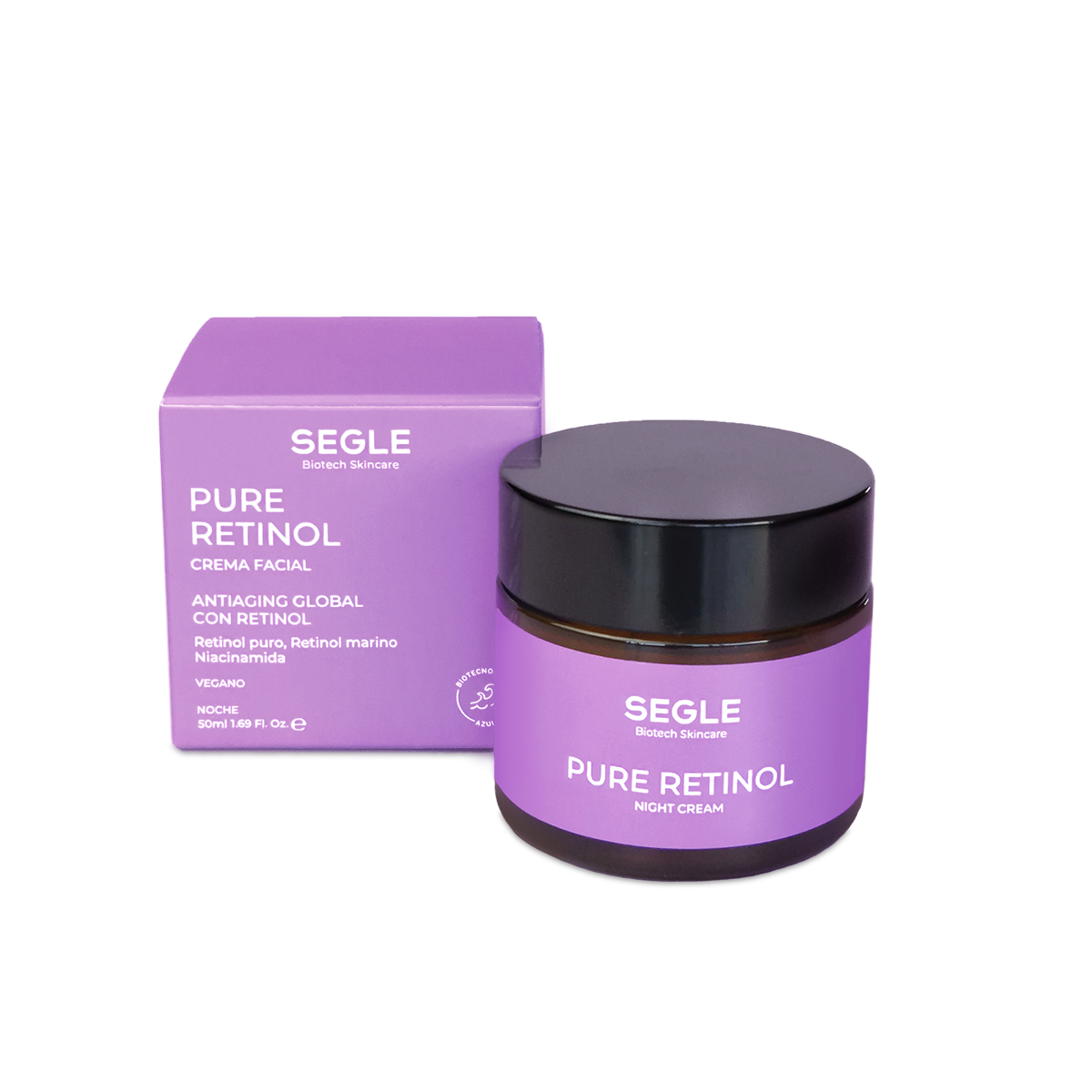 Pure Retinol Crema SEGLE, Crema para Antiedad · Piel madura · Fotoenvejecimiento