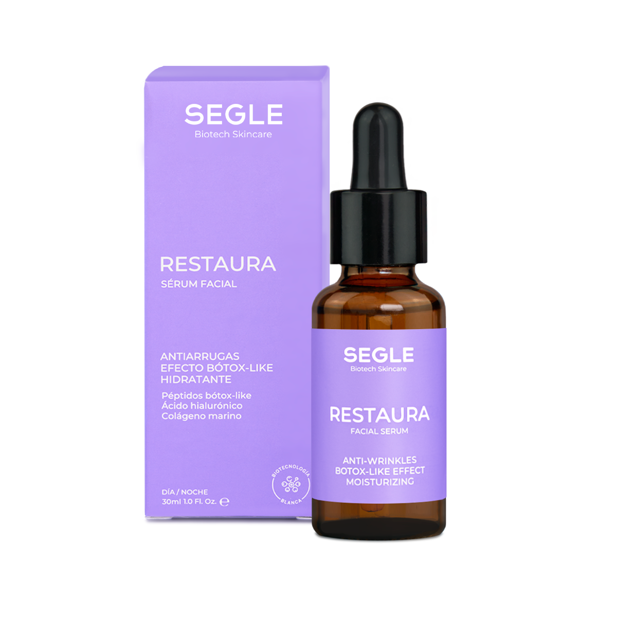 Restaura Sérum SEGLE, Sérum para Antiedad · Hidratación · Todos (excepto muy grasas)