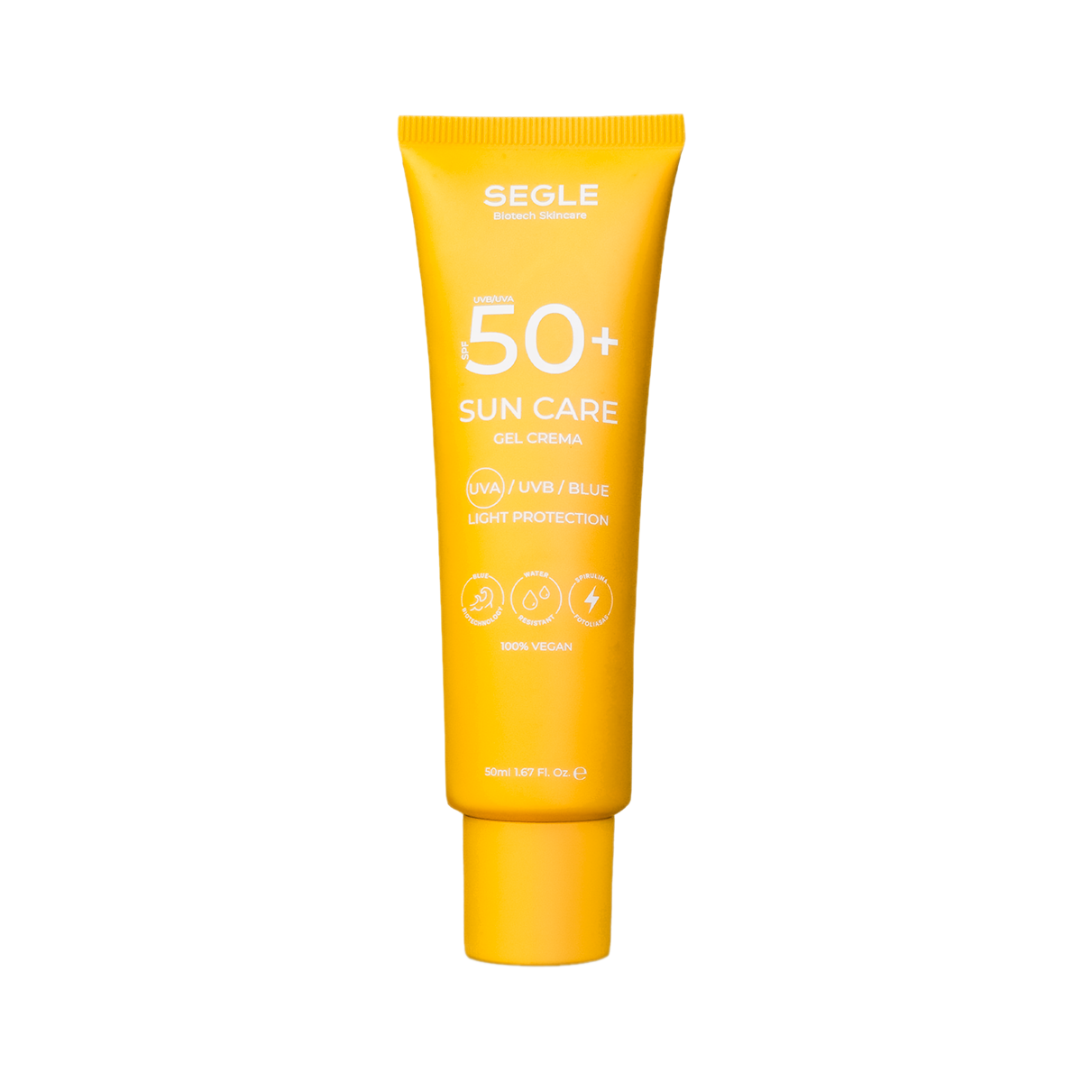 Sun Care 50+ Facial SEGLE, Protección solar para Protección solar · Todos los tipos
